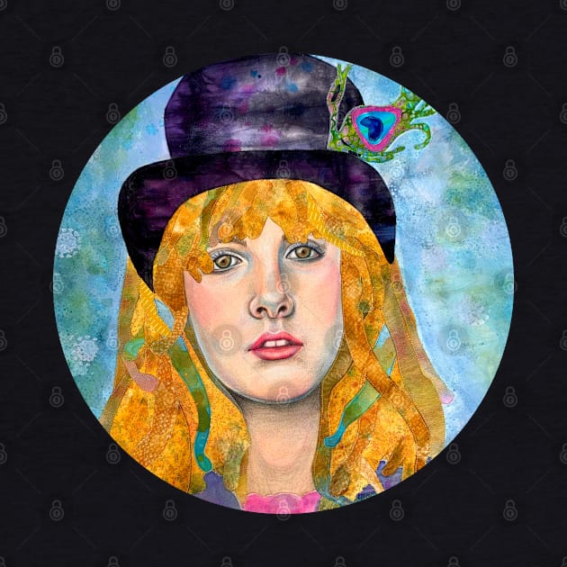 Stevie Nicks, Gypsy that Remains by karenpaytonart